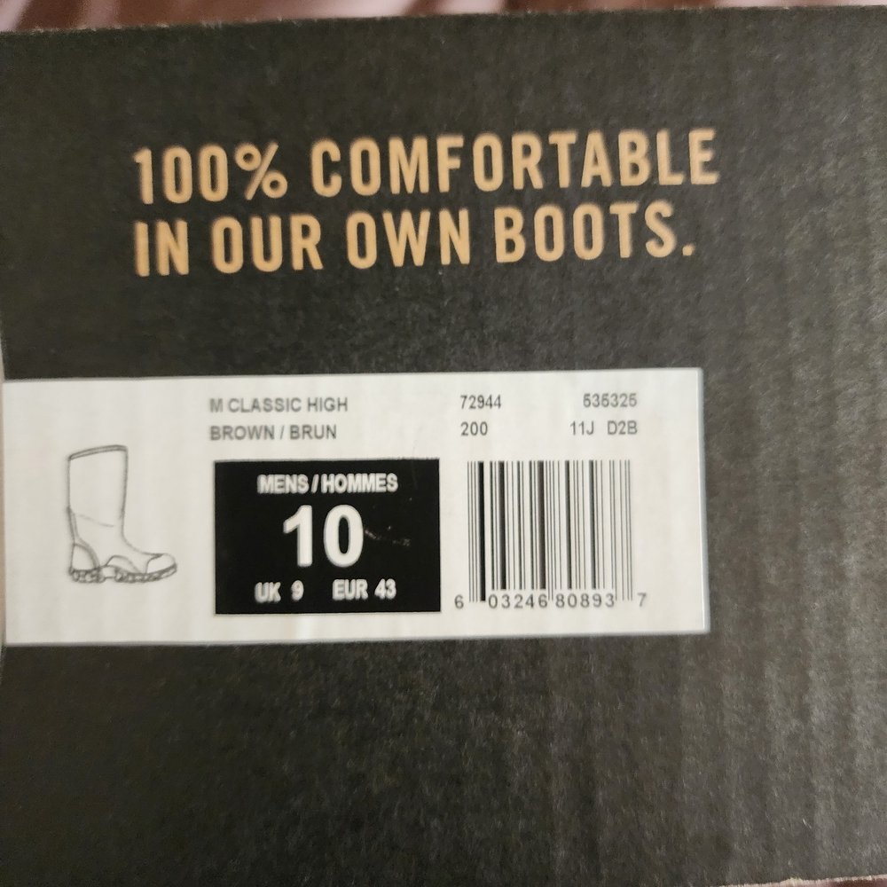 Men's Classic High Boots - Brown